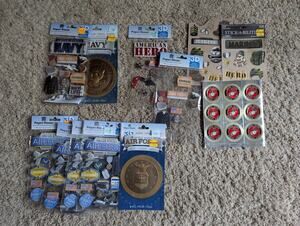US Military Scrapbooking Stickers Marines Navy Air Force More